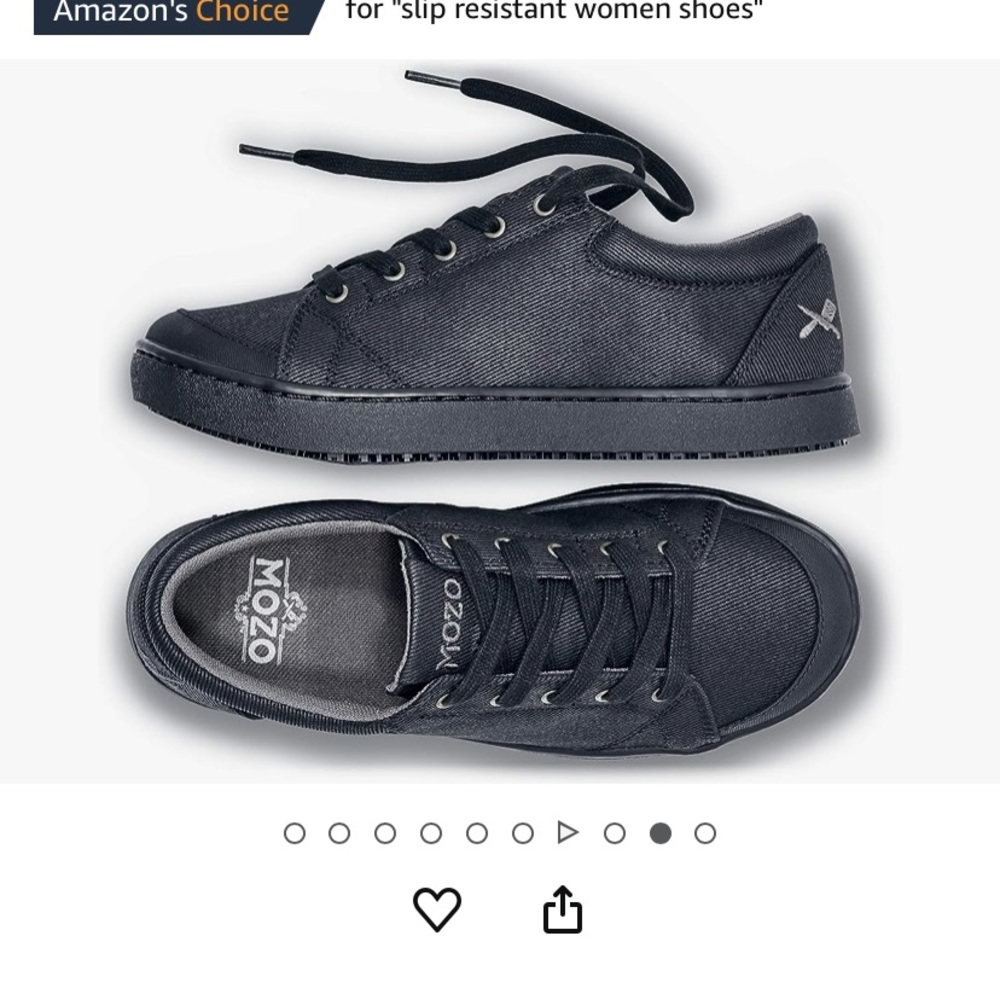 New in box food service shoes